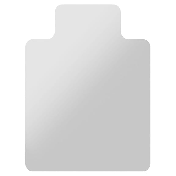 Office Chair Mat Clear Vinyl 48x36 Inch Textured Under Desk Protector for Hard Floors Wood Tile Laminate Anti Slip Rolling Mat for Computer Desk Home Office Ergonomic Furniture Accessory