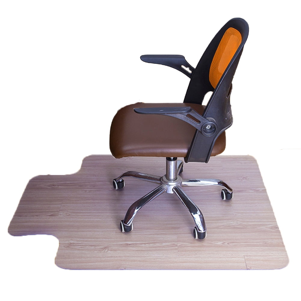 Office Chair Mat Computer Desk Swivel Plastic Mat Transparent PVC Floor Protection Pad for Wood Floor in Living Room