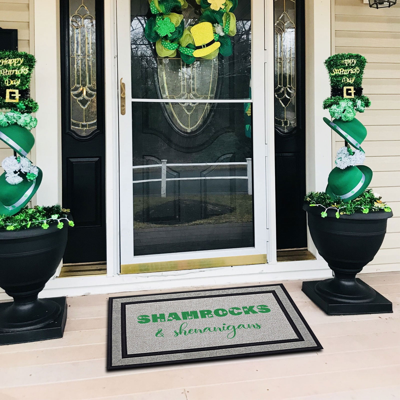 Office Chair Mat For Carpet St. Carpet Ireland Sign Doormat