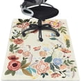 thumbnail image 1 of Office Chair Mat for Hardwood Floor 36"X 48" Office Rugs for Gaming Rolling Chairs Computer Desk Chair Non-Slip Butterfly Floral Protector Mats for Hard Floor & Tile Floor Decor, 1 of 6