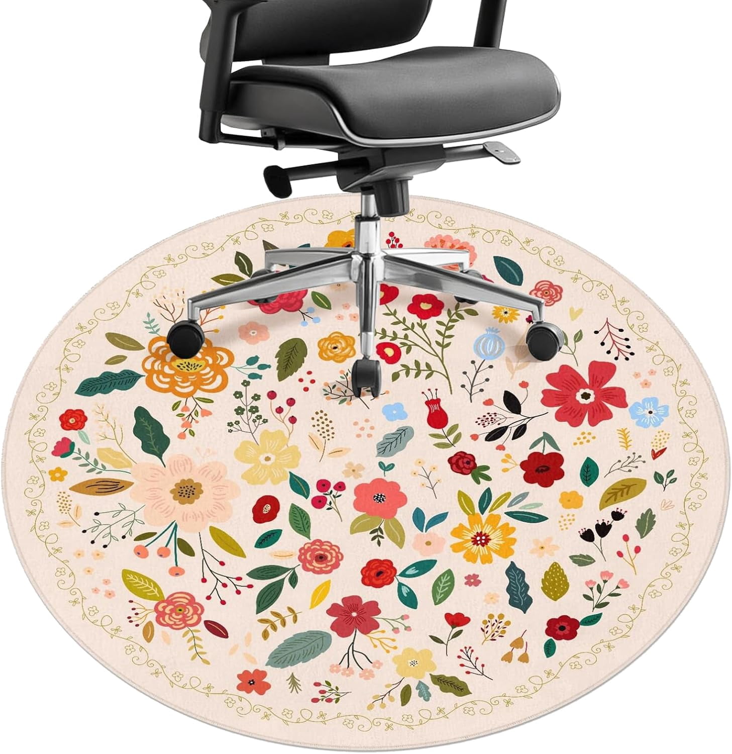 Desktop Table Rug For Chair Office Chair Mat for Hardwood Floor 47