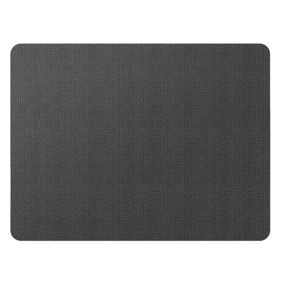 Office Chair Mat for Hardwood Floor, 55x63 Inches Non-Slip Backing Gaming Floor Protector, Sound Absorbing Carpet for Home Office Computer Desk, Durable Black Polyester Mat