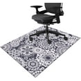 thumbnail image 1 of Office Chair Mat for Hardwood Floor Floral Mandala 36"x48" Computer Gaming Chair Mat Anti-Slip Rugs Floor Protector for Rolling Chairs Under Desk Rug for Home, 1 of 6