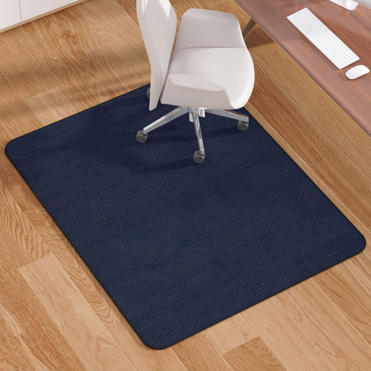 Office Chair Mat For Hardwood Floors - Persian Design Rug For Rolling Chairs