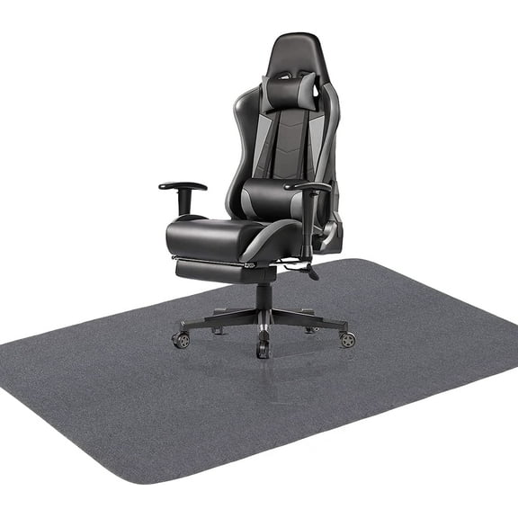 Office Chair Mat for Hardwood Floor & Tile Floor, 48"  35" Computer Desk Chair Mat for Gaming, Low-Pile Desk Rug, Large Anti-Slip Floor Protector Mat for Rolling Chair, Washable Reusable