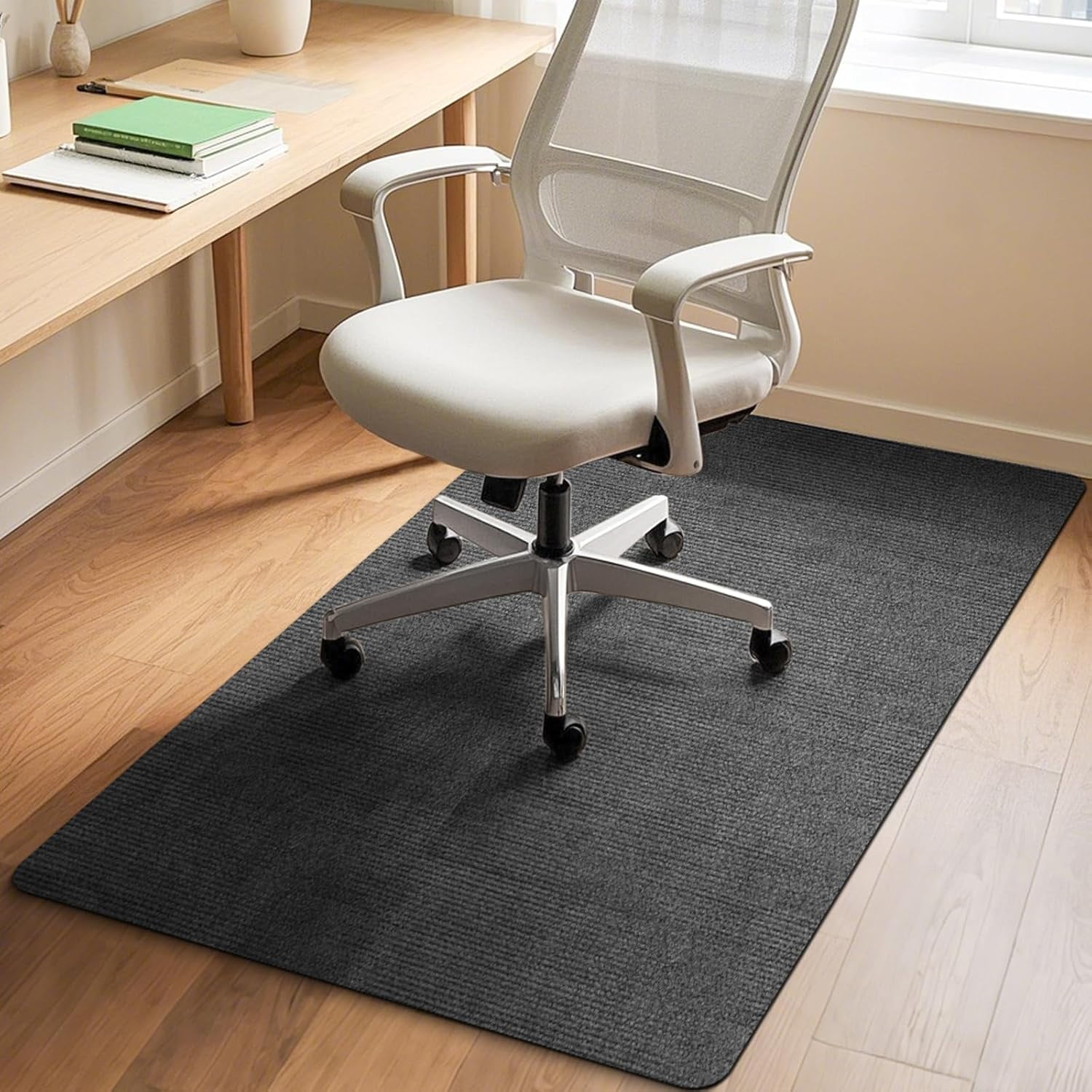 Office Chair Mat for Hardwood and Tile Floor, 48" x 36" Computer Desk ...