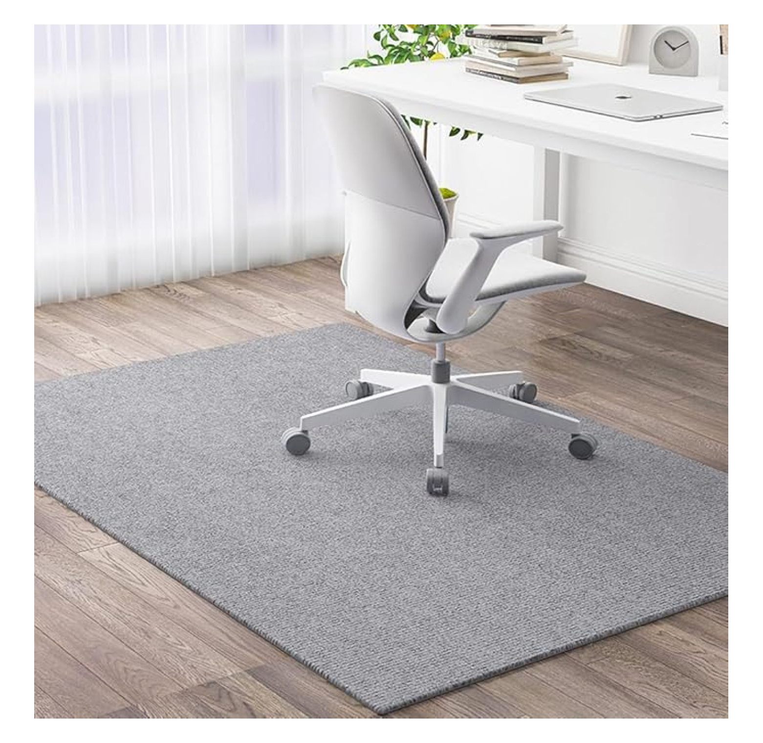 Kof Computer Mat Office Chair Mat for Hardwood & Tile Floor,6mm Thick Computer Gaming ...