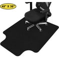 thumbnail image 1 of Office Chair Mat for Carpet, 36” x 48” Carpet Protector Mat, Dinosam Sturdy Carpet Chair Mat for Office Table Chair Mat, Home and Gaming Floor, Black, 1 of 6