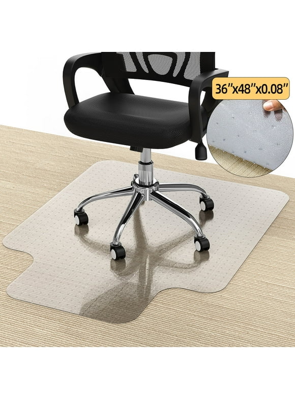 Office Chair Mat for Carpet, 36” x 48” Carpet Protector Mat, Sturdy Carpet Chair Mat with Studs for Office, Home and Gaming Floor