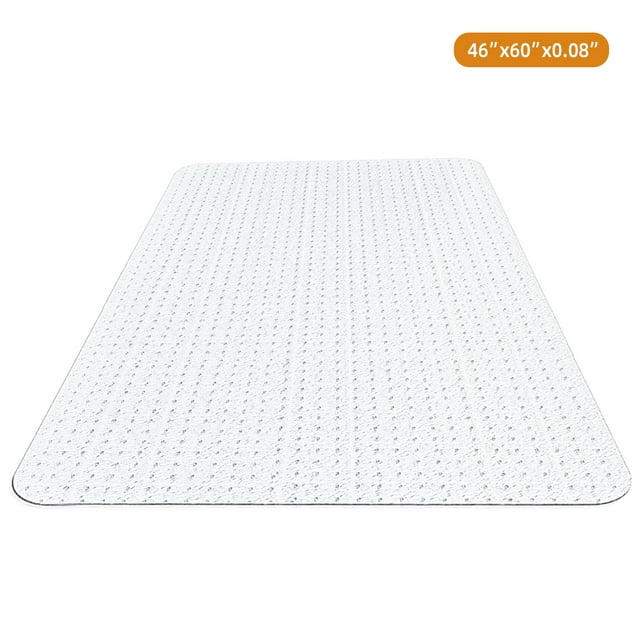 Office Chair Mat for Carpets, 46” x 60” Carpet Chair Mat, Slip