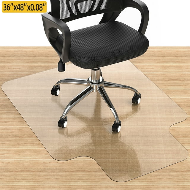 Office Chair Mat for Hard Floor, 36" x 48" x0.08” Floor Protector Mat