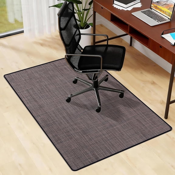 Office Chair Mat for Hardwood Floor, 36"x48" Non-Slip Floor Protector Heavy Duty Computer Desk Rolling Chair Mat for Home & Office - Brown