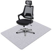 GPED Office Chair Mat for Hardwood Floor, 55"x35" Desk Chair Mat, Anti-Slip Floor Protector, Under Desk Low-Pile Office Rug Floor Mat for Office, Home