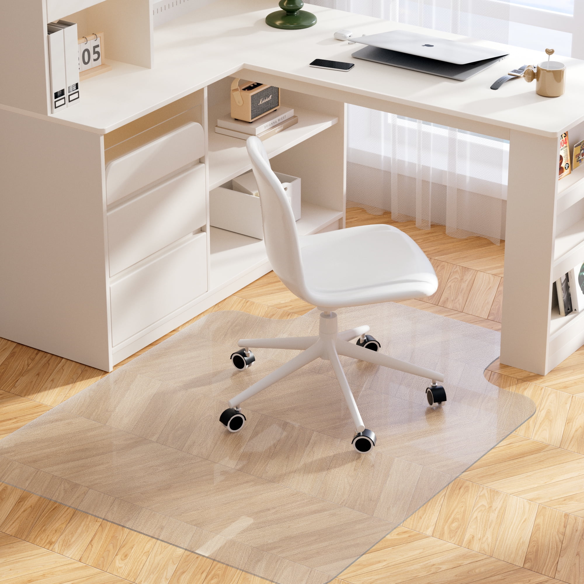Winado Office Chair mat for Hardwood Floor, Floor mat for Office Chair(Rolling  Chairs)-Desk