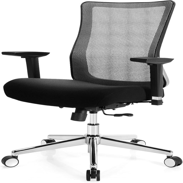 Office Chair with Sliding Seat Ergonomic Office Desk Chairs Swivel