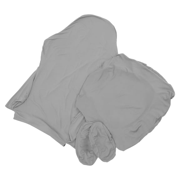 Office Chair Supply Gaming Seat Cover Stretchable Light Grey