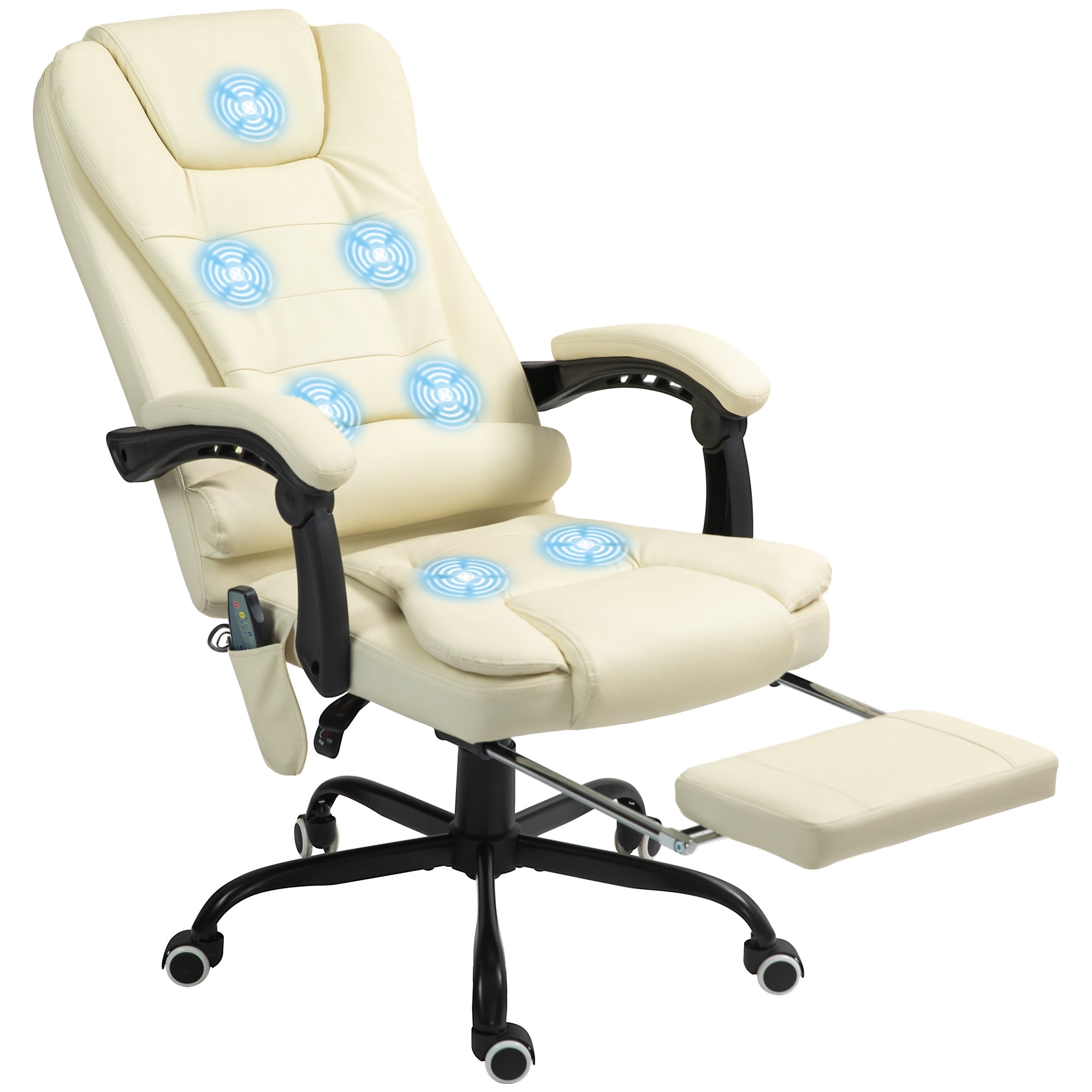 vinsetto ergonomic vibrating massage office chair TheraBrush™