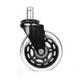 Office Chair Wheels Replacement Rubber Chair Casters For Hardwood