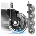 thumbnail image 2 of MotionGrey Rollerblade Office Chair Wheels - 5 Pack Replacement Casters For Hardwood Floors 2 of 13