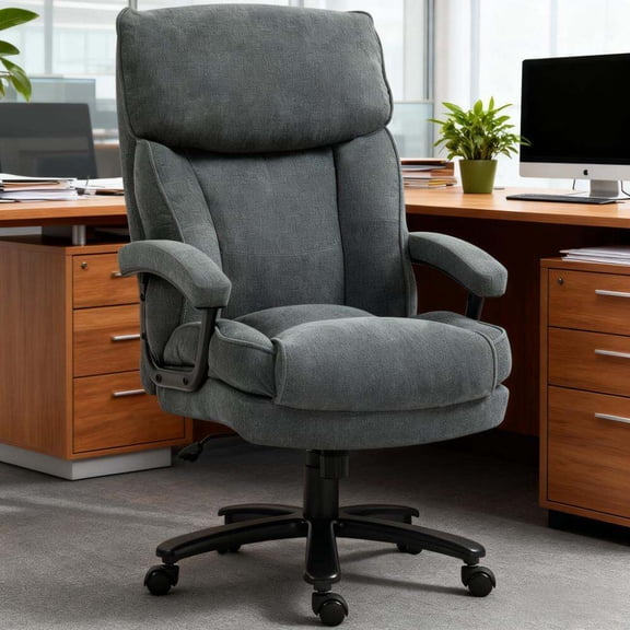 Office Chairs Office Chair with Plush Padding & Smooth Swivel for All-Day Work & Relaxation,Mesh Office Chairs