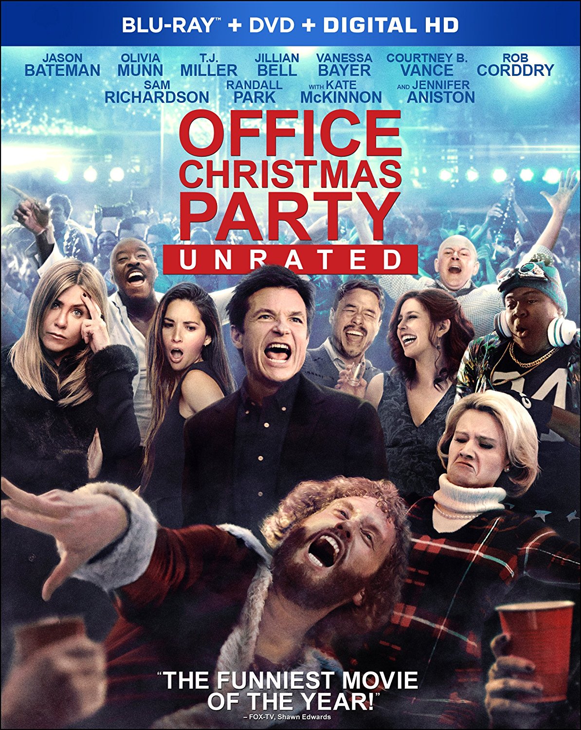 Paramount, Office Christmas Party, Blu-ray + DVD + Digital Copy, R