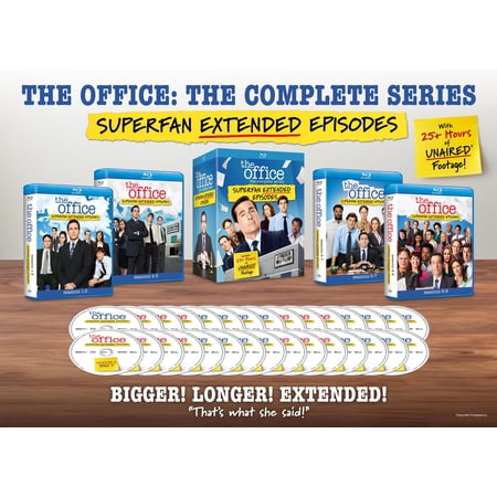 The Office: The Complete Series - Superfan Extended Episodes (Blu-ray), Comedy, Universal