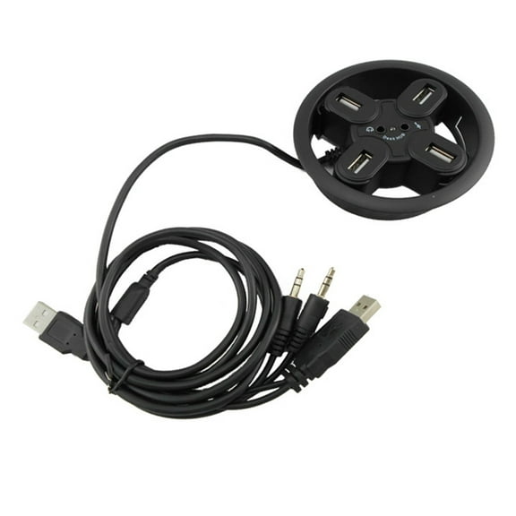 Office Computer 4 Port USB 2.0 Splitter High Speed Hub Converter for PC Laptop Tablet for Windows for Charging Device