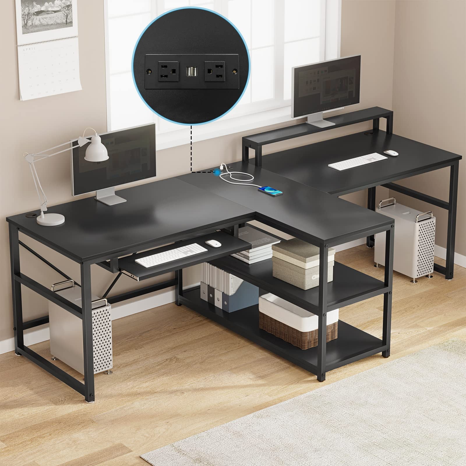 https://i5.walmartimages.com/seo/Office-Computer-Desk-Keyboard-Tray-T-shaped-Storage-Shelf-LED-Lights-USB-Power-Strip-with-Monitor-Stand-Long-Two-Person-Home-Office-Black_9a8bc49d-ca05-464c-90c9-ef7036167710.fc223c930853b11ad7f6d1a488fad434.jpeg
