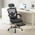 thumbnail image 1 of Office Computer  Chair, Ergonomic High Back Mesh Rolling Work Swivel Chair, Black, 1 of 4