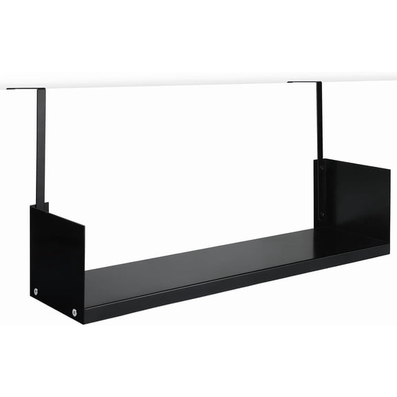 Office Cubicle Shelf Storage Organizer Hanging File Organizer Cubicle Hanging Shelf Accessories Storage Bookshelf with Hooks for Home Desk