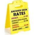 thumbnail image 1 of Office Decor Desk Accessories Funny Sign Gifts For Coworker Men Women Boss, 1 of 8