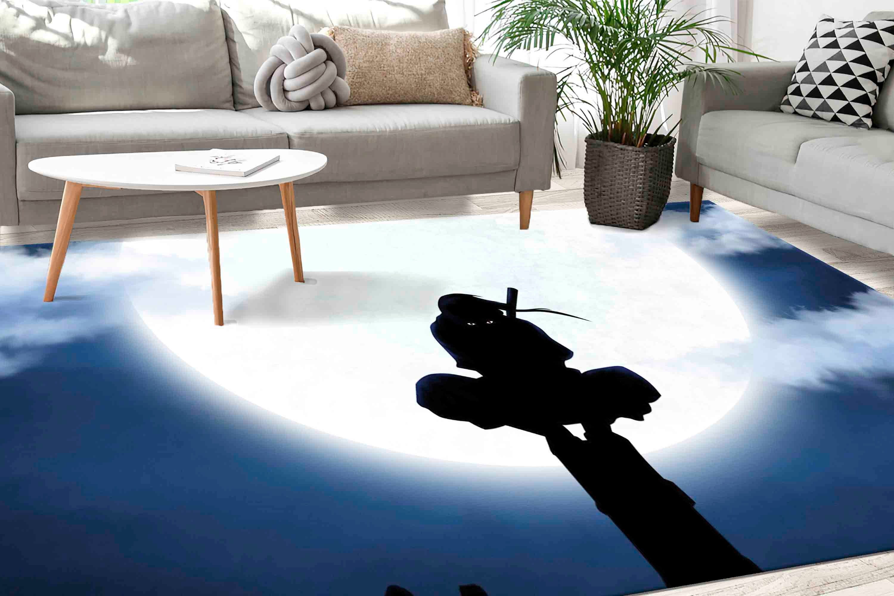 Office Decor Rug, Easy to Clean Rug, Large Rugs, Samurai Rug, Rug, Bath ...