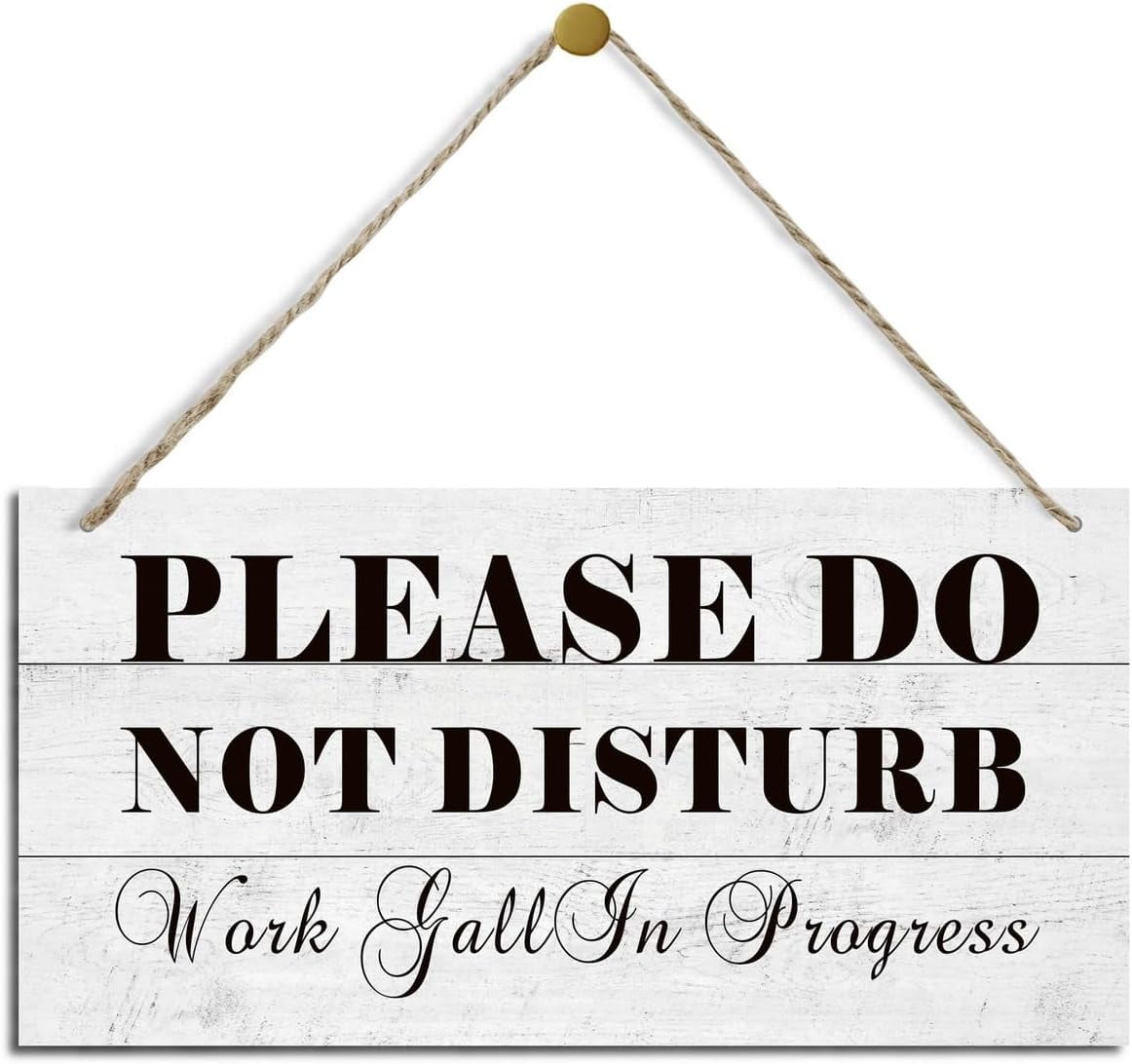 Office Decor Signs, Inspirational Wall Sign Funny Meeting Sign