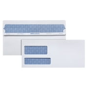 10 Double Window Flip & Seal Security Envelopes - Security Tinted (30