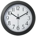 thumbnail image 1 of Office Depot 12in. Flat-Panel Plastic Round Wall Clock, TC6008B, 1 of 2