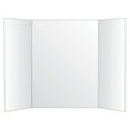 thumbnail image 1 of Office Depot 72% Recycled Tri-Fold Corrugate Display Board, 36in. x 48in., White, 26991, 1 of 2
