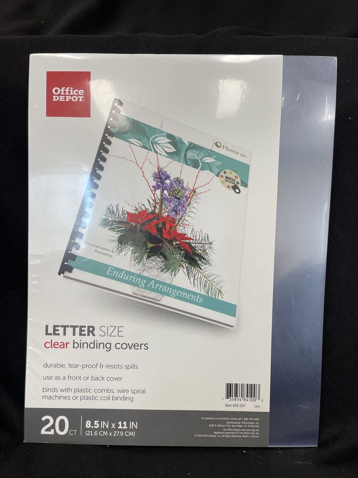 Office Depot Binding Covers Qty 208 1/2 x 11” Binding Covers Gloss