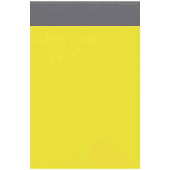 Office Depot® Brand 10" x 13" Poly Mailers, Yellow, Case Of 100 Mailers