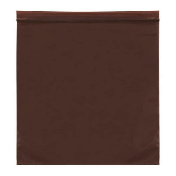 Office Depot® Brand 3-Mil Reclosable UV Bags, 8" x 8", Amber, Case Of 1,000