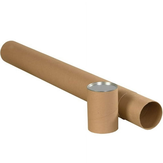 Office Depot® Brand 3-Piece Telescopic Mailing Tubes, 3" x 48", 80% Recycled, Kraft, Pack Of 24
