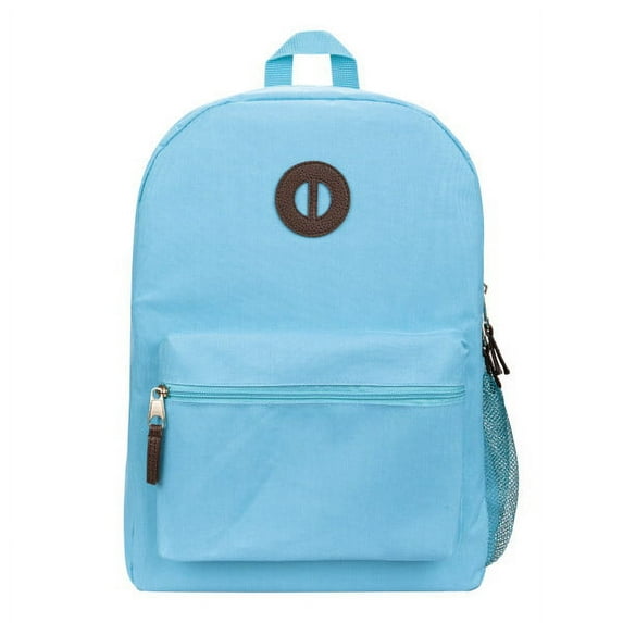 Office Depot® Brand Basic Backpack With 16" Laptop Pocket, Light Blue