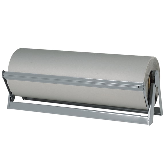 Office Depot Brand Bogus Kraft Paper Roll, 18" x 720', 100% Recycled, Gray