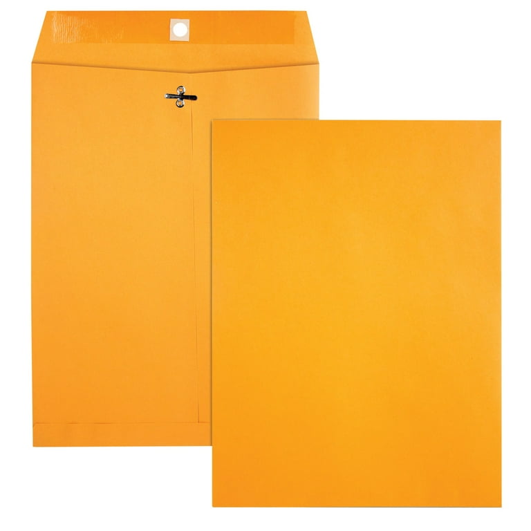 Office Depot Brand Secure Clasp Envelopes, 10