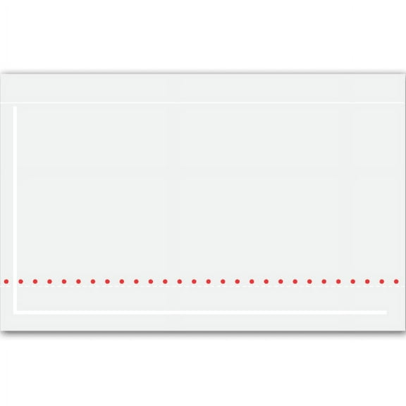 Office Depot Brand Clear Packing List Envelopes, 10 3/4" x 6 3/4", Pack Of 500