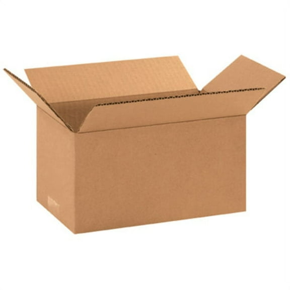Office Depot Brand Corrugated Boxes 10" x 6" x 5", Kraft, Bundle of 25