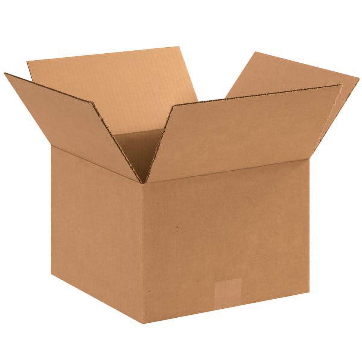 12 x 12 x 8" Kraft Corrugated Shipping Boxes, Pack of 25