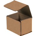 thumbnail image 1 of Office Depot® Brand Corrugated Mailers, 4" x 3" x 3", Kraft, Pack Of 50, 1 of 4