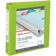 thumbnail image 1 of Office Depot® Brand Durable D-Ring View Binder, 1 1/2" Rings, 60% Recycled, Green, 1 of 2