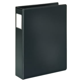 Office Depot Brand Durable Legal-Size Reference Binder, 2" Rings, 100% Recycled, Black