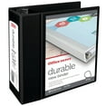 thumbnail image 1 of Office Depot® Brand Durable View D-Ring Binder, 5" Rings, 39% Recycled, Black, 1 of 2
